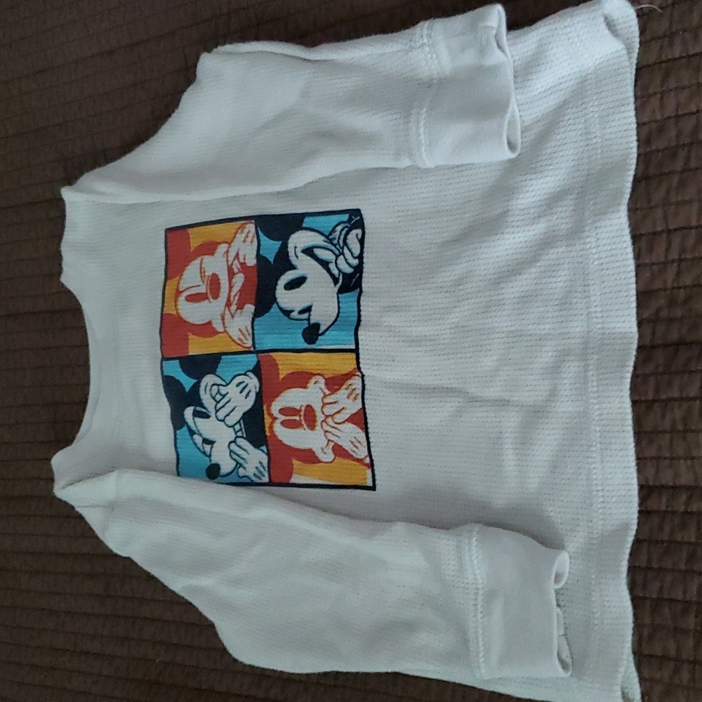 Toddler Mickey Mouse long sleeve shirt